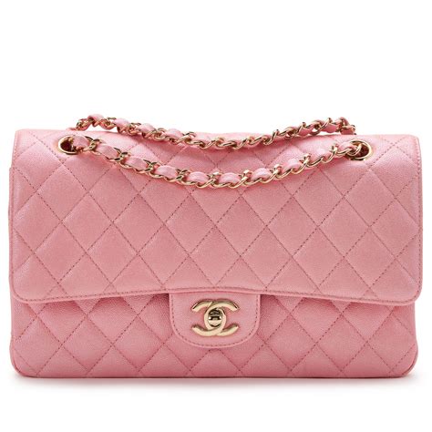 chanel pink quilted caviar leather medium classic double flap bag|CHANEL Caviar Quilted Medium Double Flap Dark Pink.